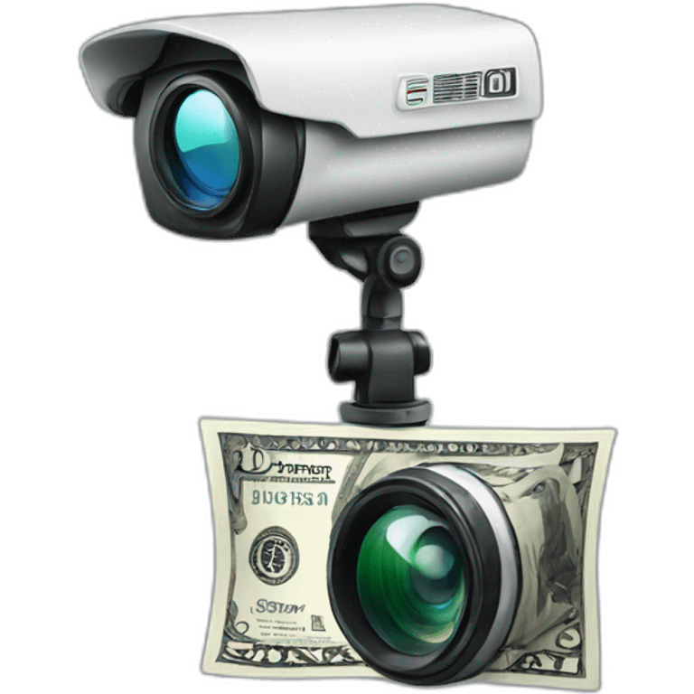 videocamera with a dollar emoji