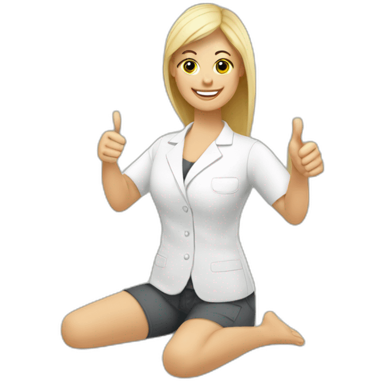 massage-therapist-thumbs-up emoji