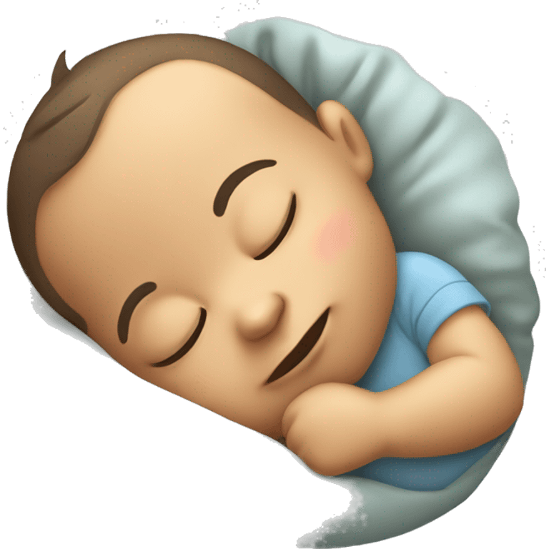 Sleeping baby emoji