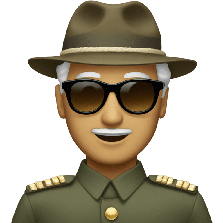 Sukarno Sunglasses emoji