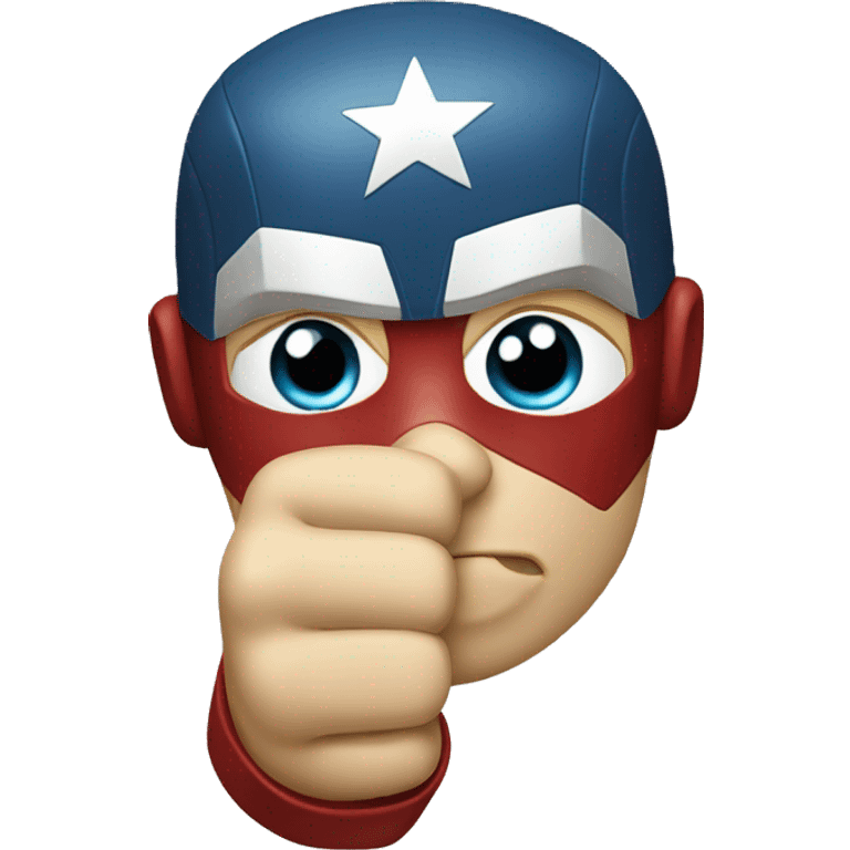 Captain america giving thumbs up emoji