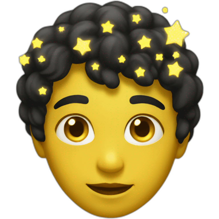 yellow sparkles emoji