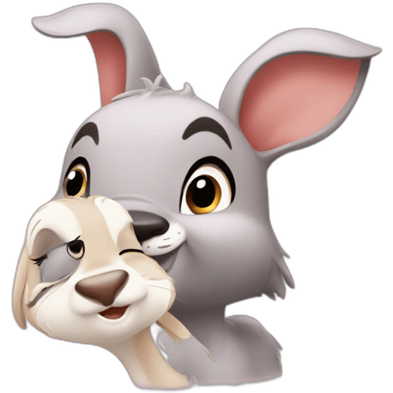 Bambi and thumper emoji