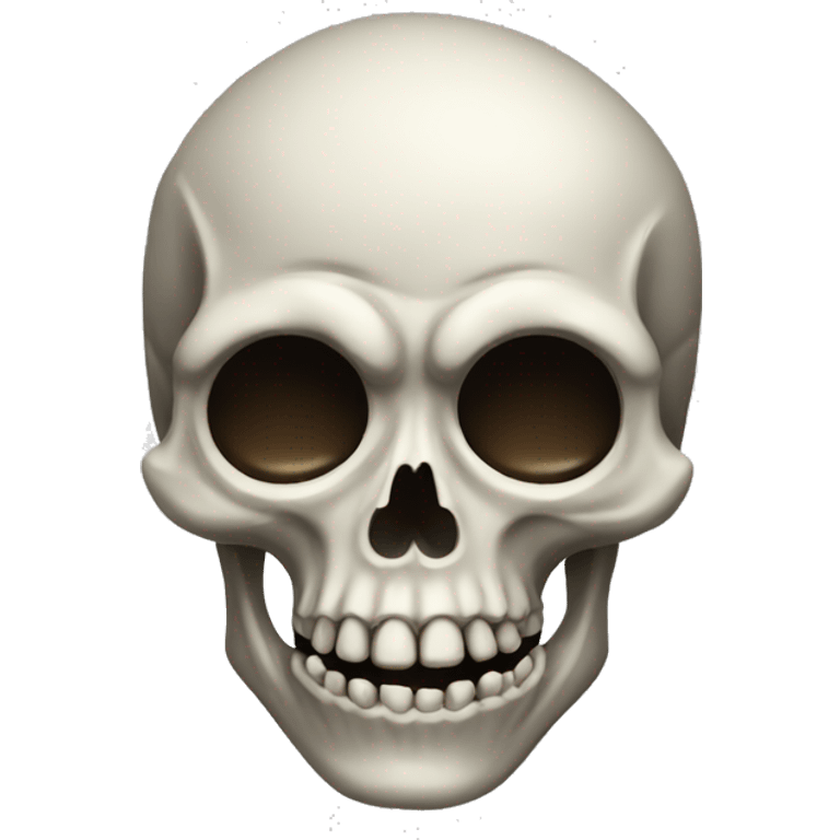 Crazy skull emoji