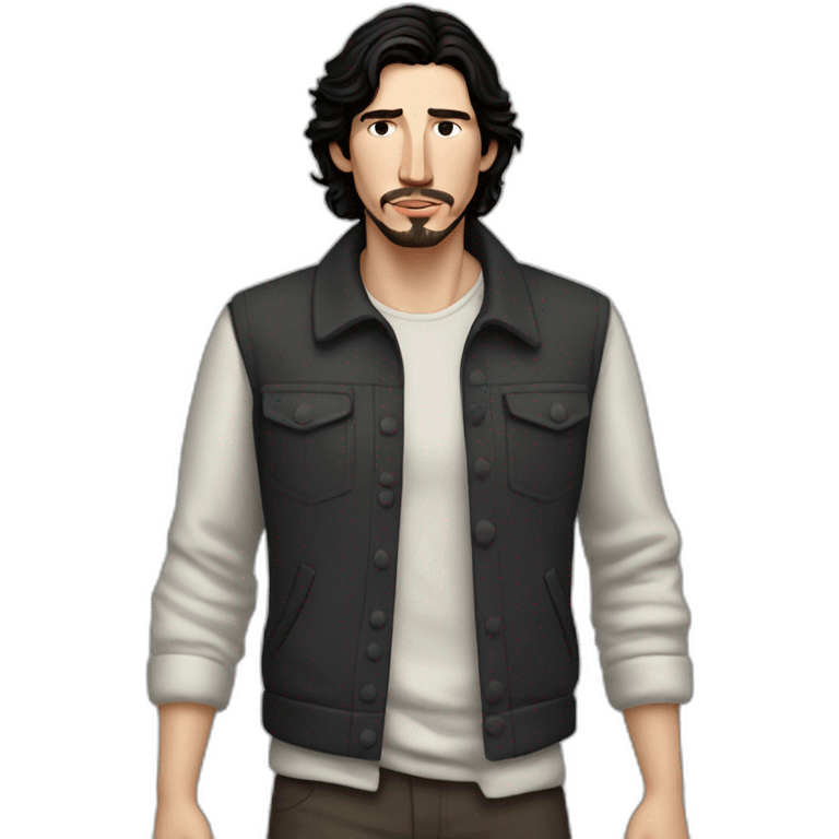 adam driver full body emoji