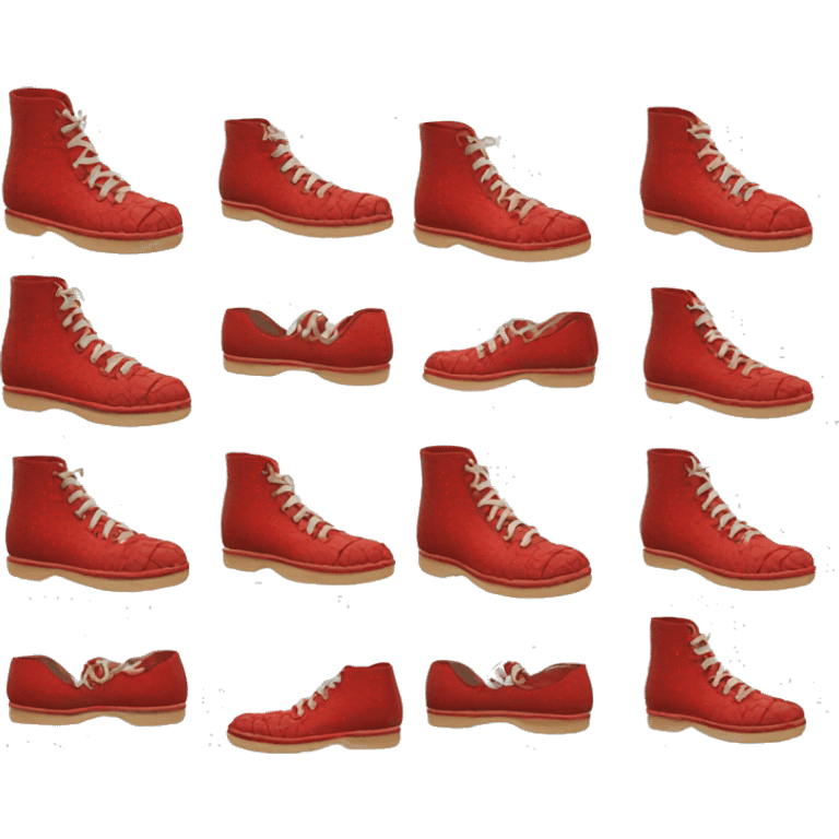 Red croc shoes emoji