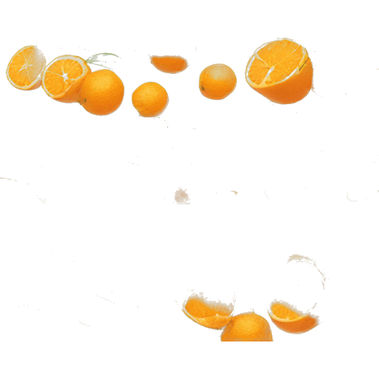 Orange fruit  emoji