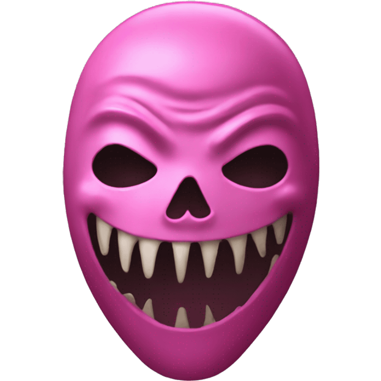 pink ghostface killer emoji