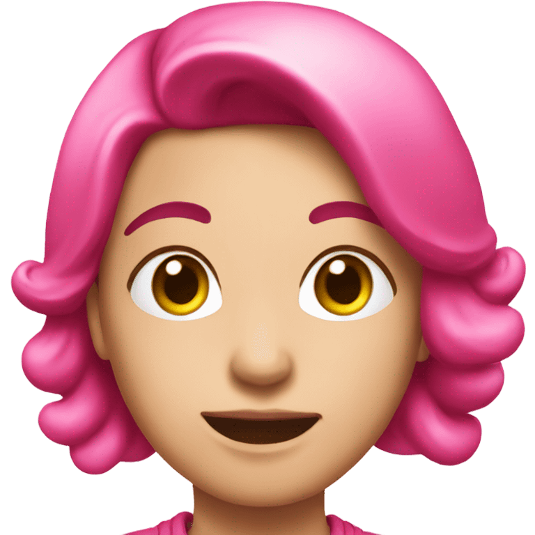 pink christmas emoji