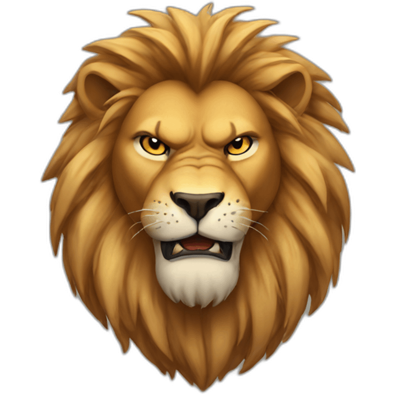 angry-lion emoji