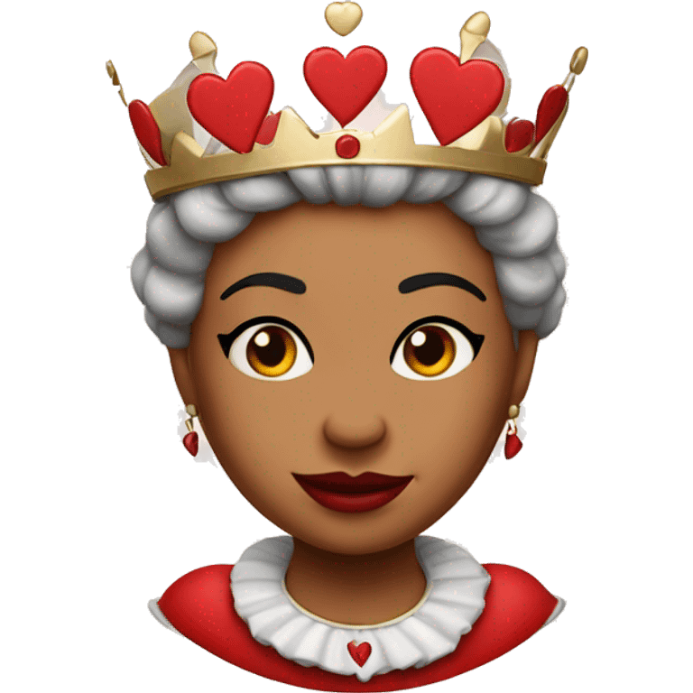 queen of hearts emoji