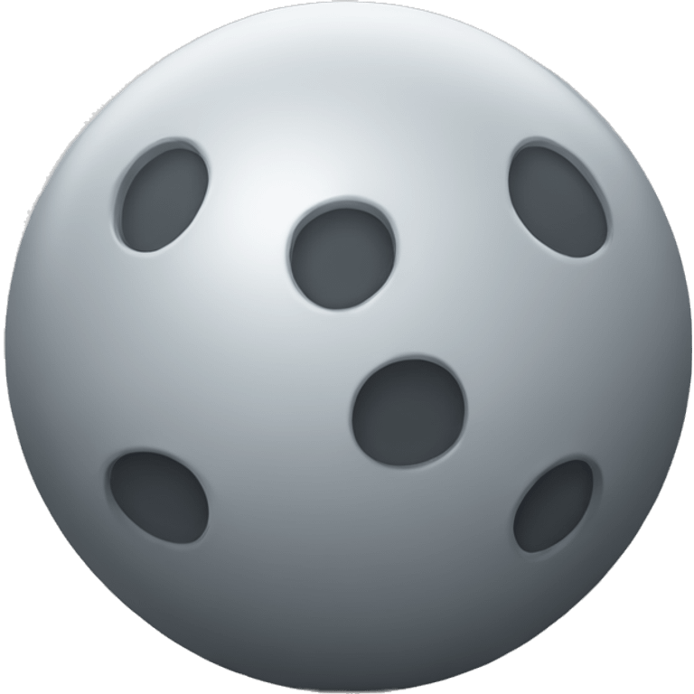 gray ball emoji