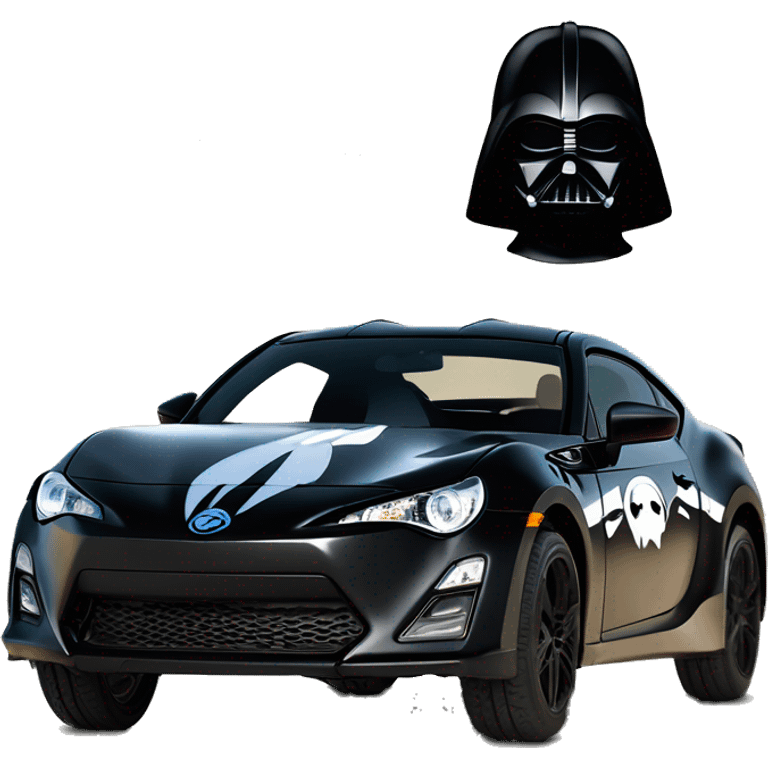 Darth Vader Batman and First Order Jet Trooper themed Scion FR-S  emoji