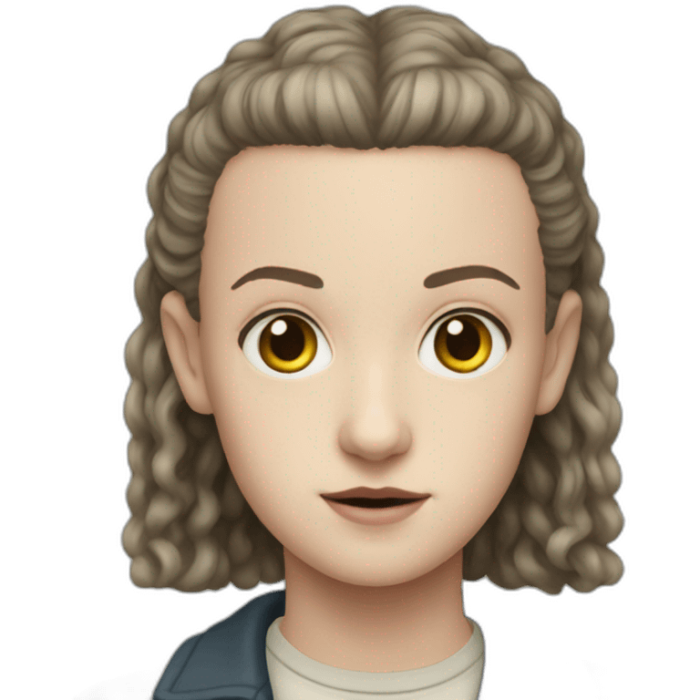 Stranger things eleven emoji