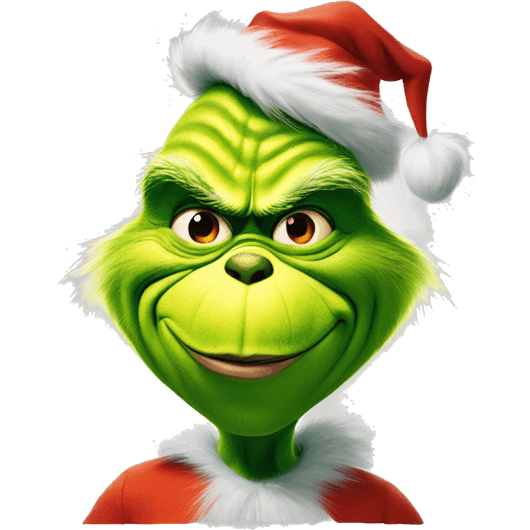 The grinch from the original 1966 film emoji