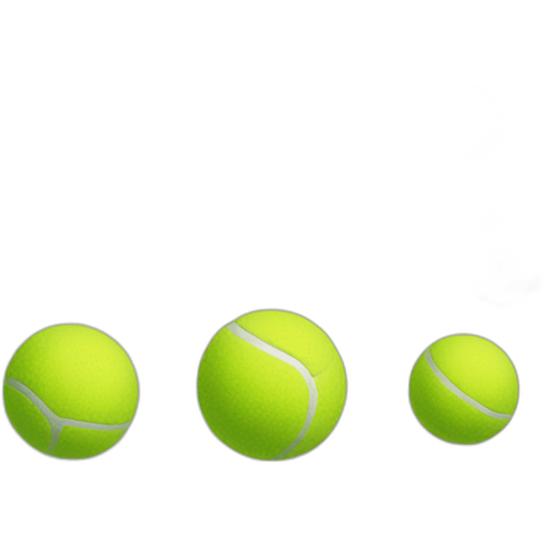 Tennis ball emoji