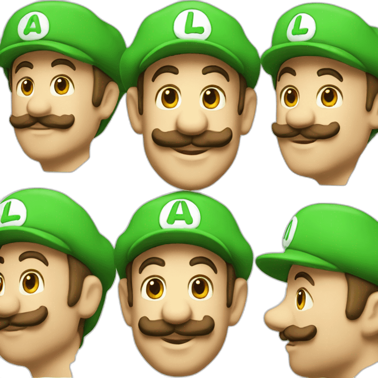 luigi bros emoji