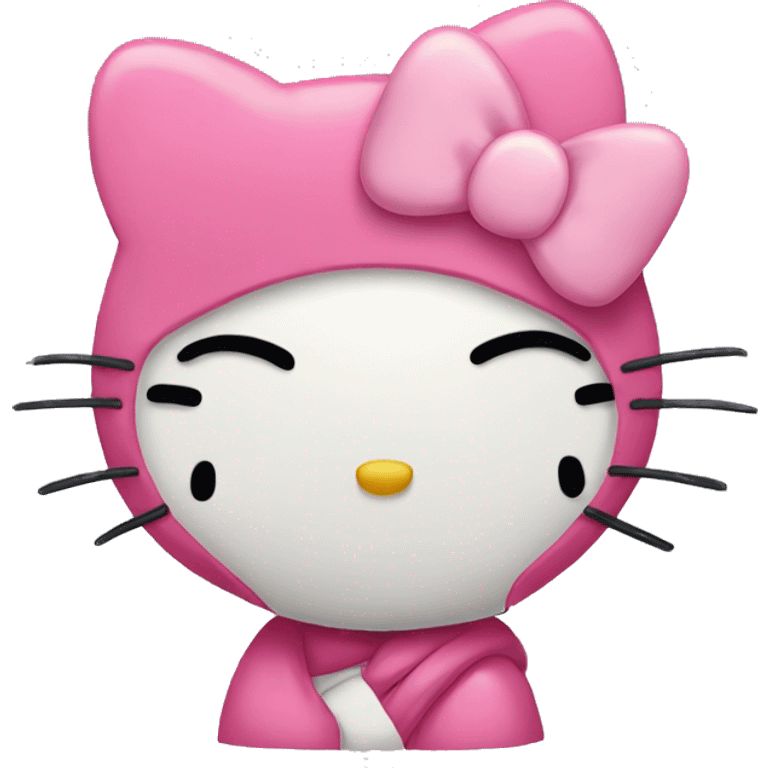 sad hello kitty emoji