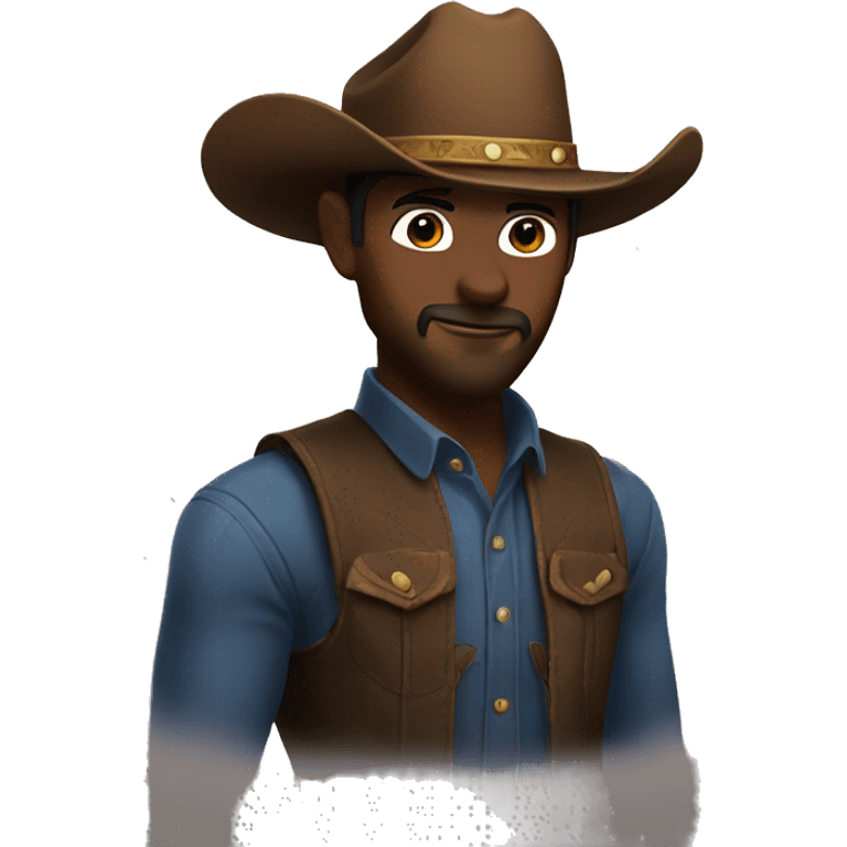 Ronan with cowboy hat emoji