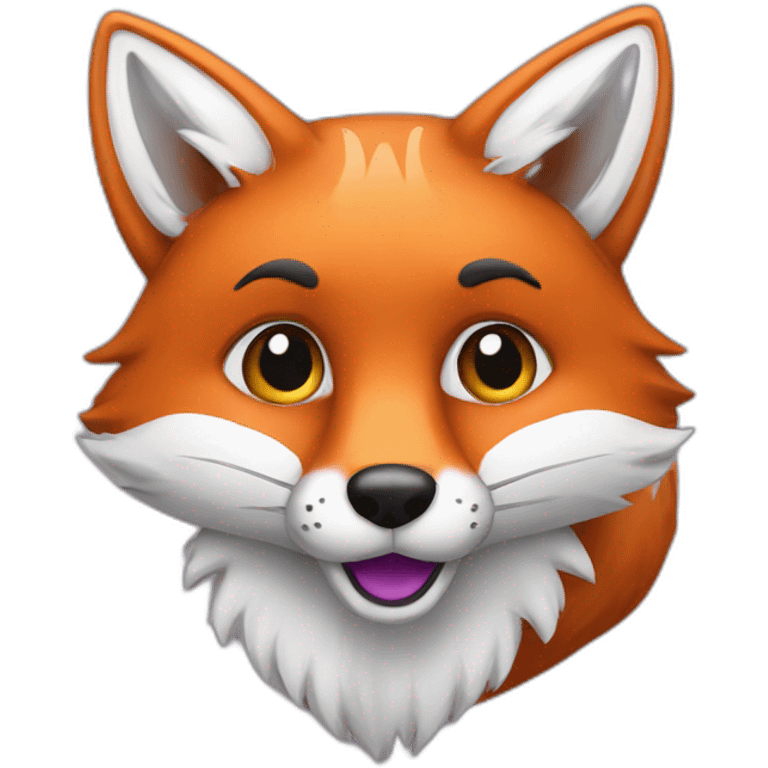 fox purple emoji