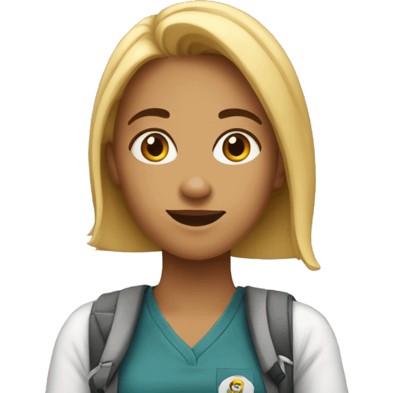 female student named Kelly emoji