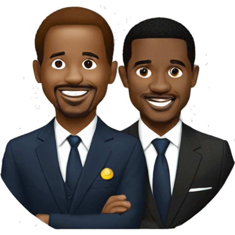 paul biya talking to samuel eto'o emoji