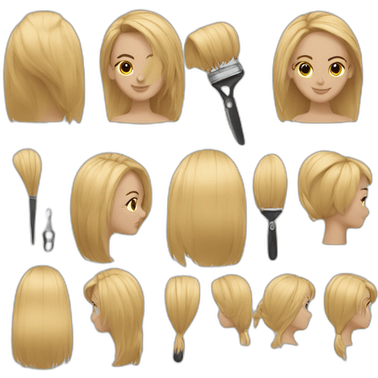 Hair stylist emoji