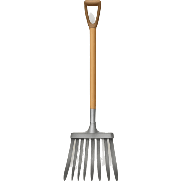 standing rake emoji