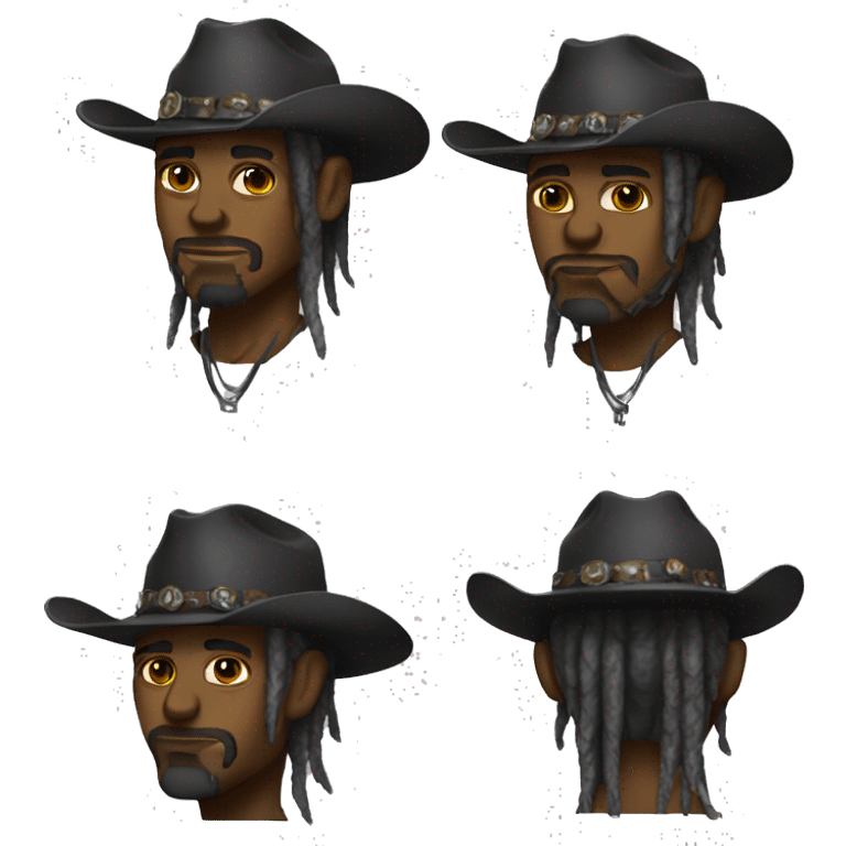 cowboy cyberpunk thug emoji