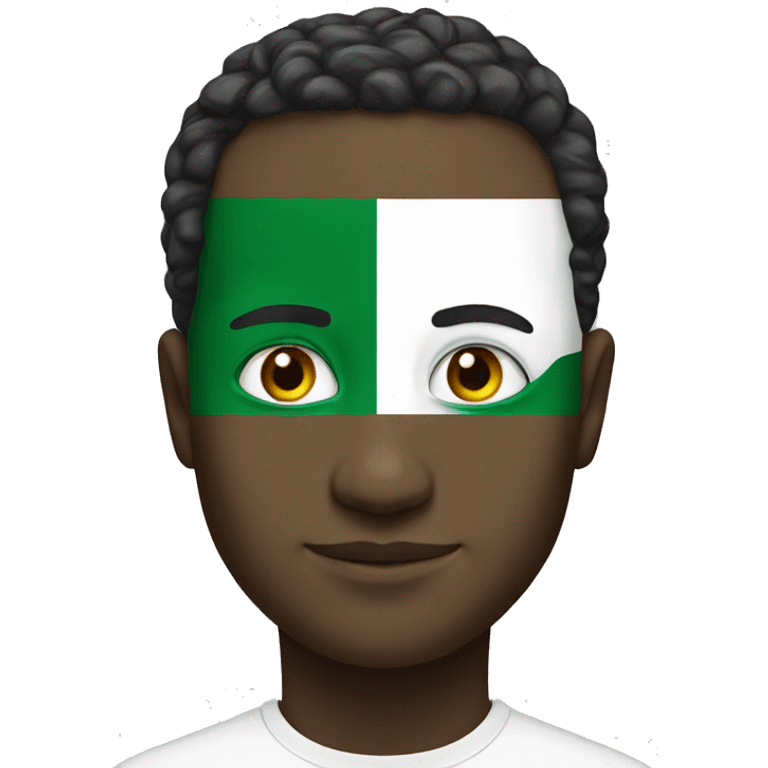 nigeria flag white man emoji