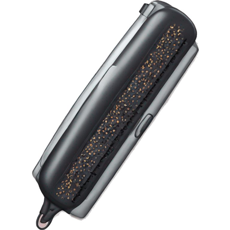 hair straightener emoji