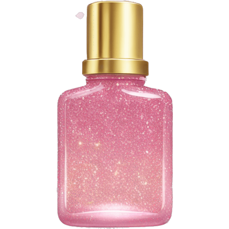 Fairy light pink perfume glitter emoji