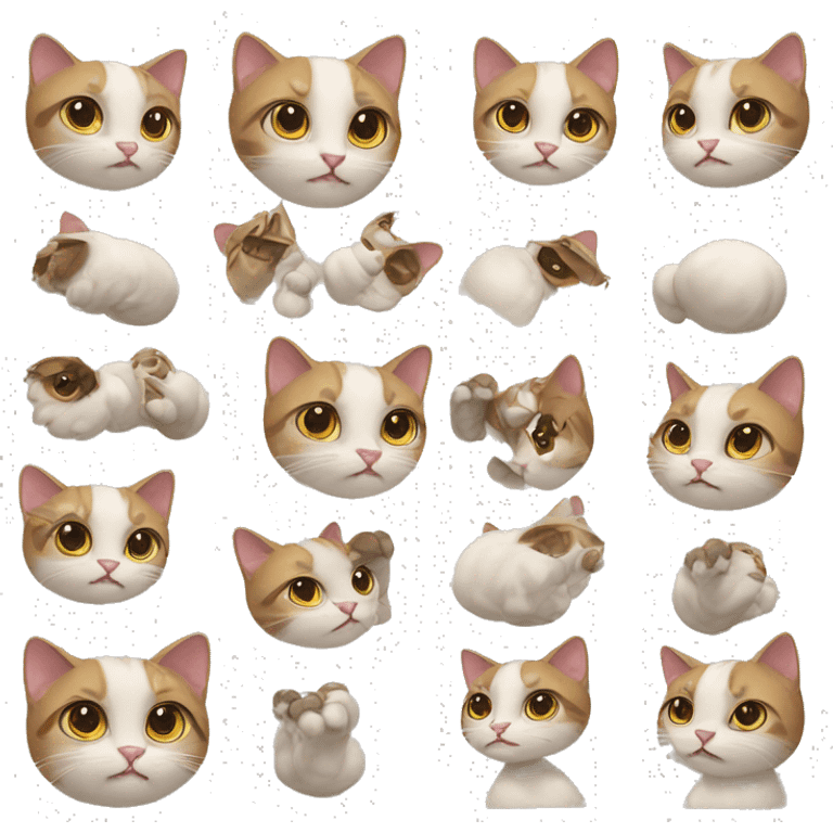 Female cat study Spanish  emoji