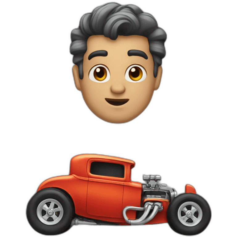 Hot rod emoji