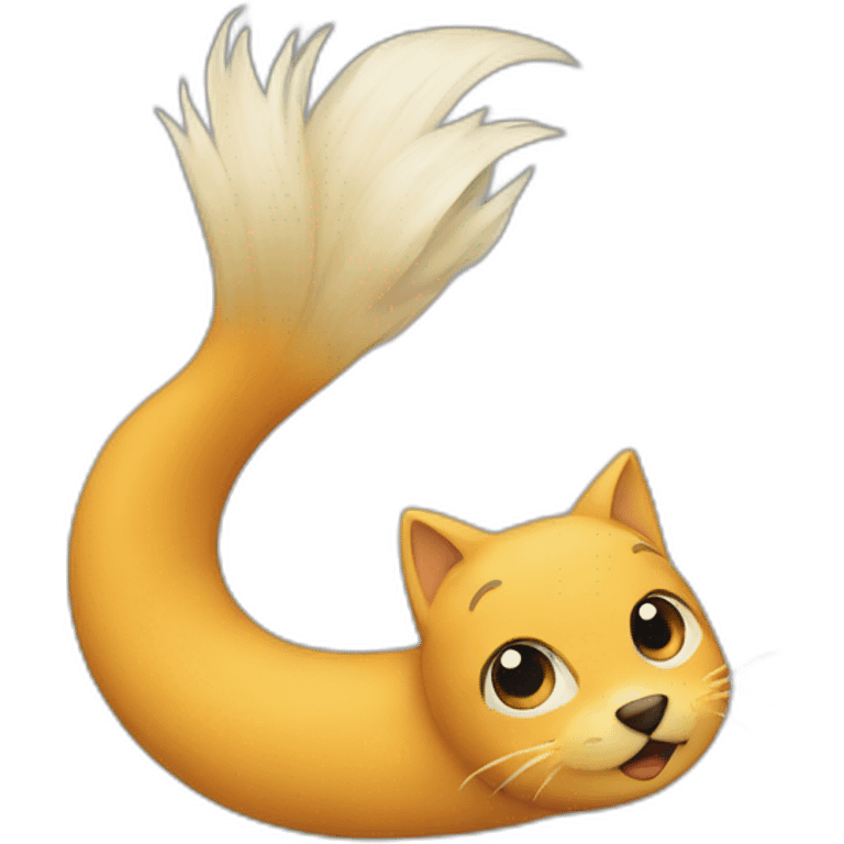 Tail emoji