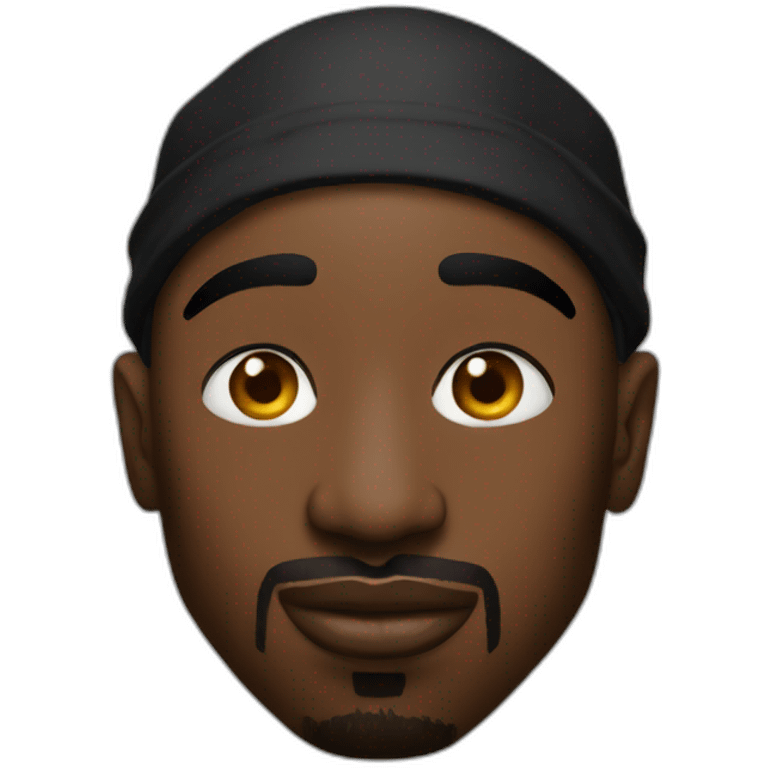 Tupac Shakur emoji