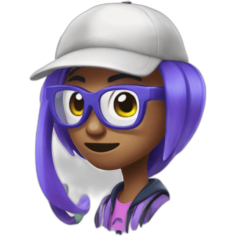 inkling from splatoon emoji