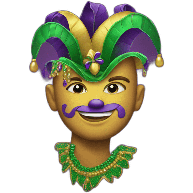 Mardi Gras emoji