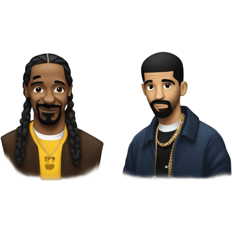 Snoop dog and drake and 21 savage  emoji