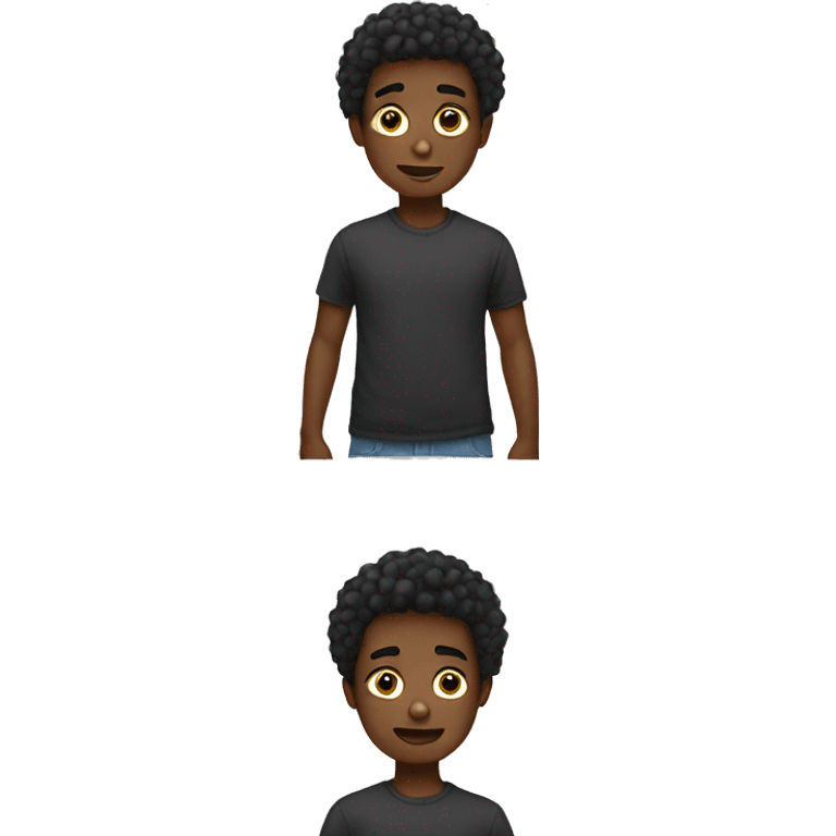 Rizz black boy emoji