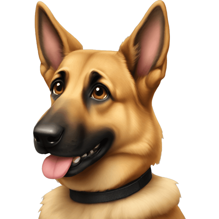 German Shepard  emoji