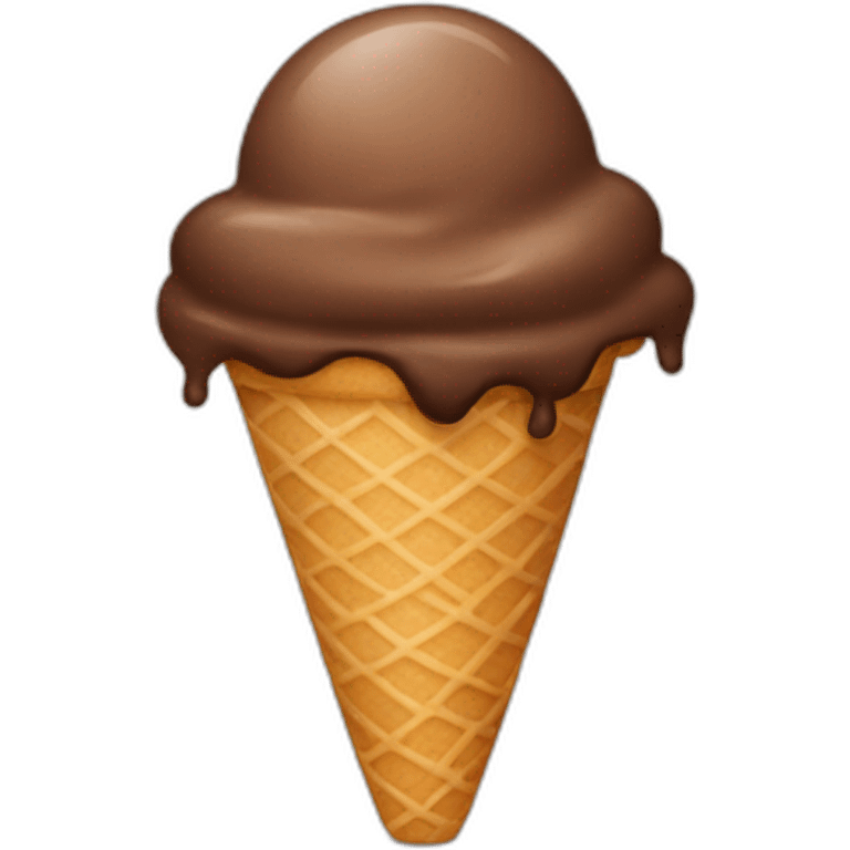 brown-icecream emoji