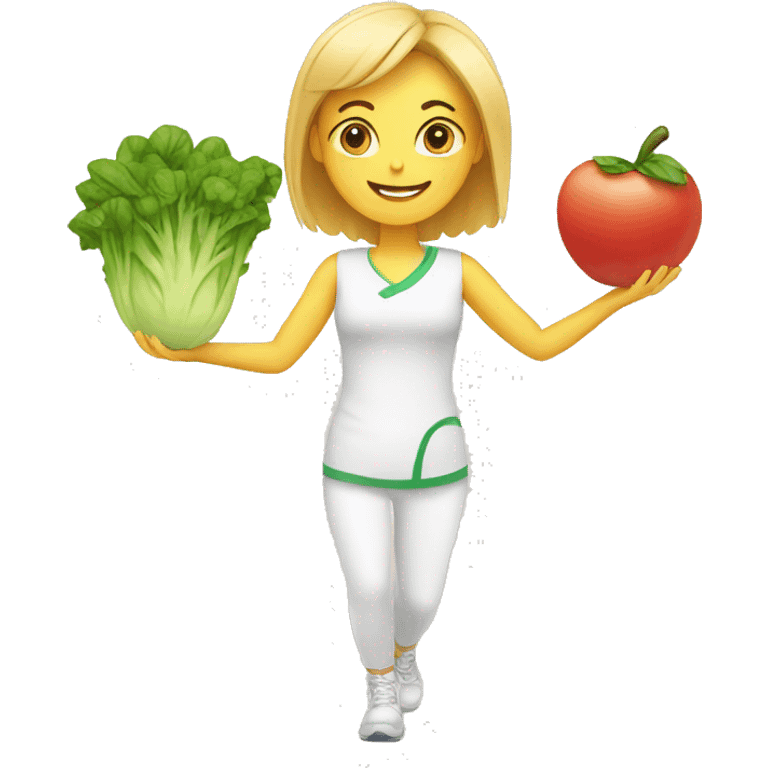 healthy living emoji