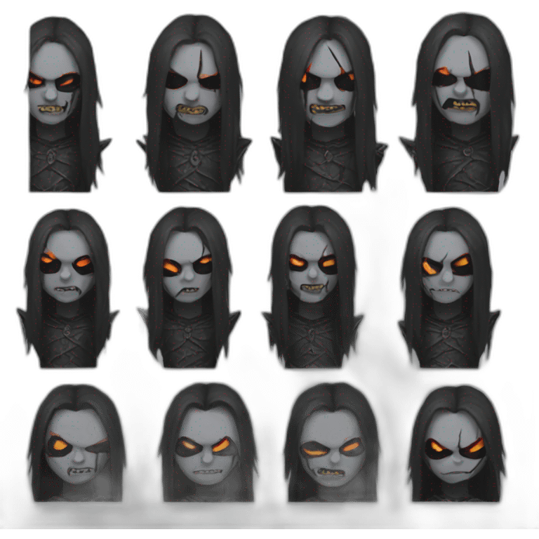 black metal emoji