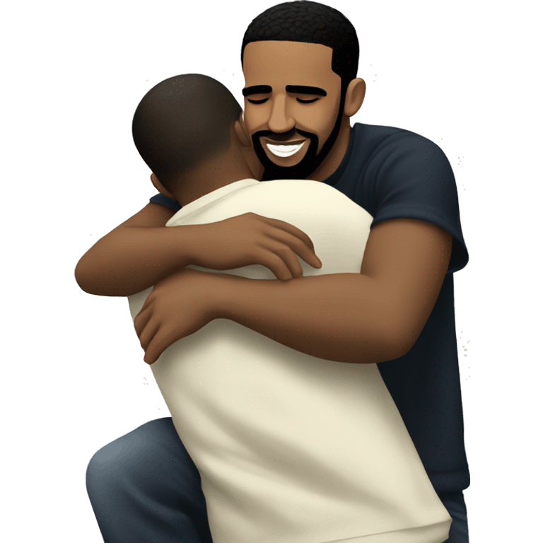 Diddy hugging Drake emoji