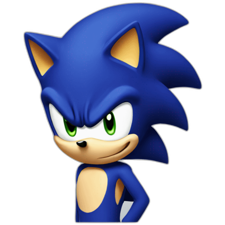 Sonic shadow emoji