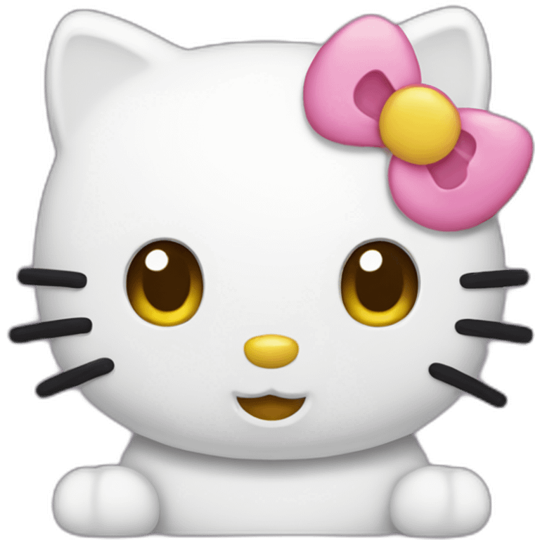 Hello kitty emoji