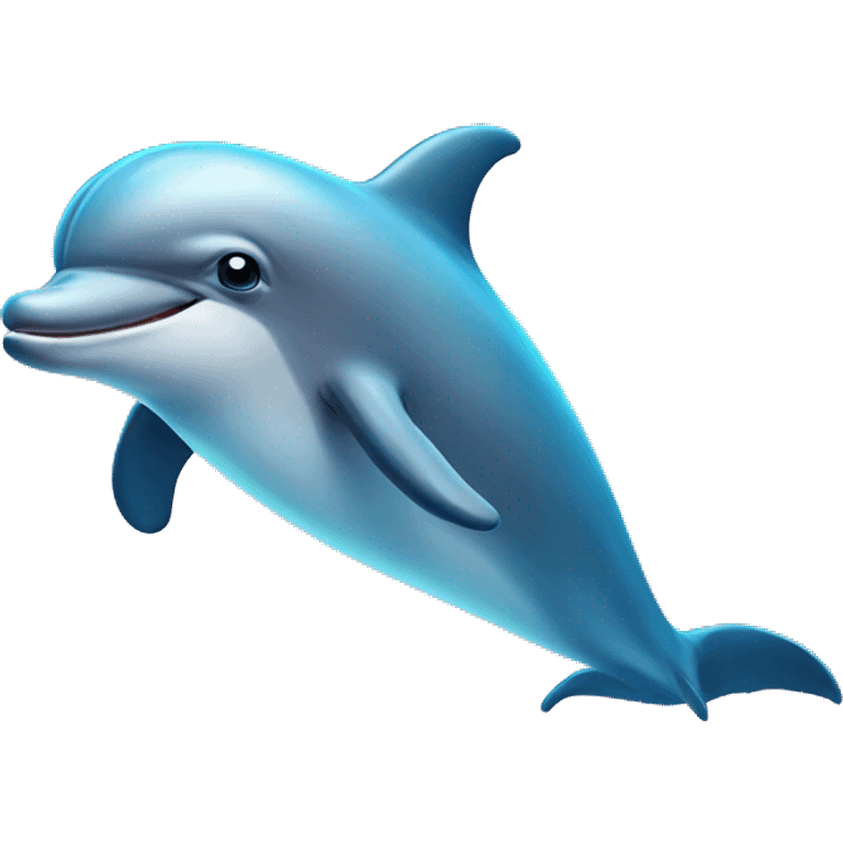 Dolphin in water emoji