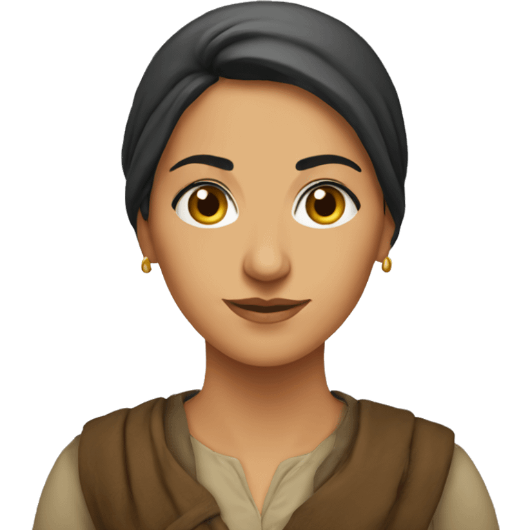 A Kurdish woman emoji