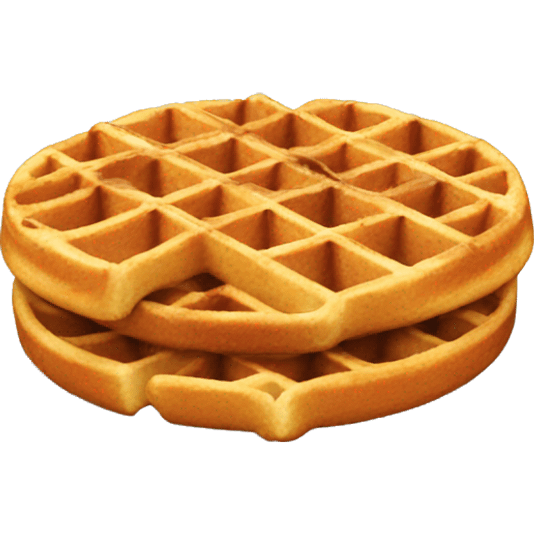 belgium waffle  emoji